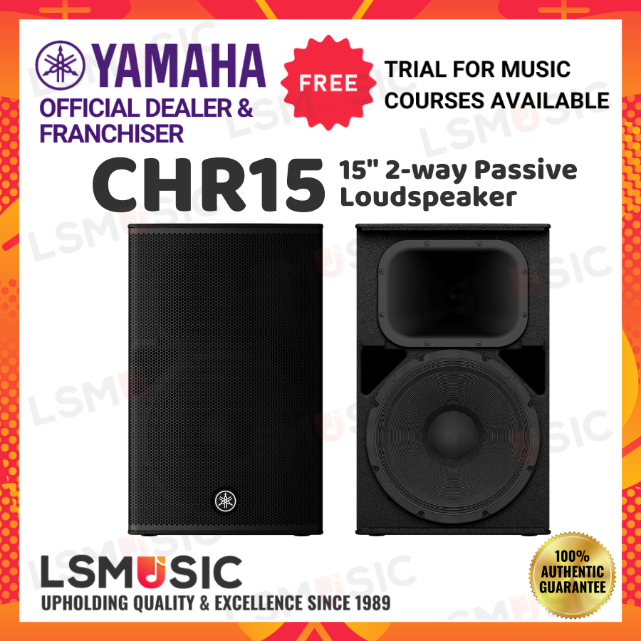 Yamaha Chr Watt Way Passive Speaker W Woofer Single