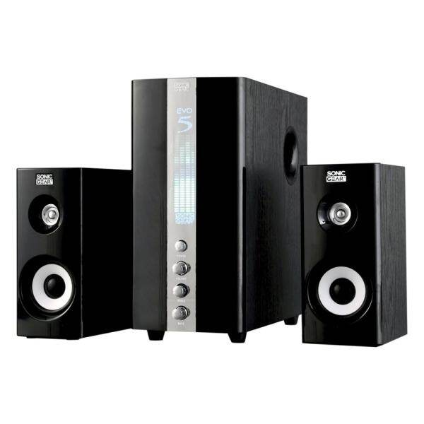 Sonic Gear Evo 5 Pro 2.1 PC Speakers - Black Malaysia