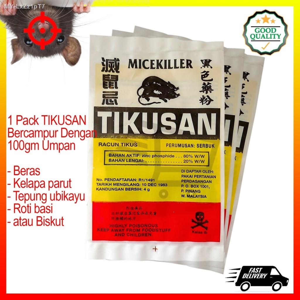 New Tikusan Mice Killer Rat Powder Rat Killer Racun Tikus Ubat