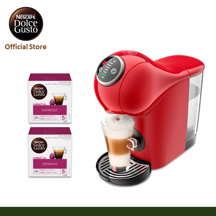 NESCAFE Dolce Gusto Genio S Plus Mesin Kopi Automatik Dengan 2 Kapsul