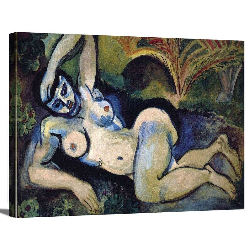 The Blue Nude By Henri Matisse Classic Fine Art Famous Painting Nude