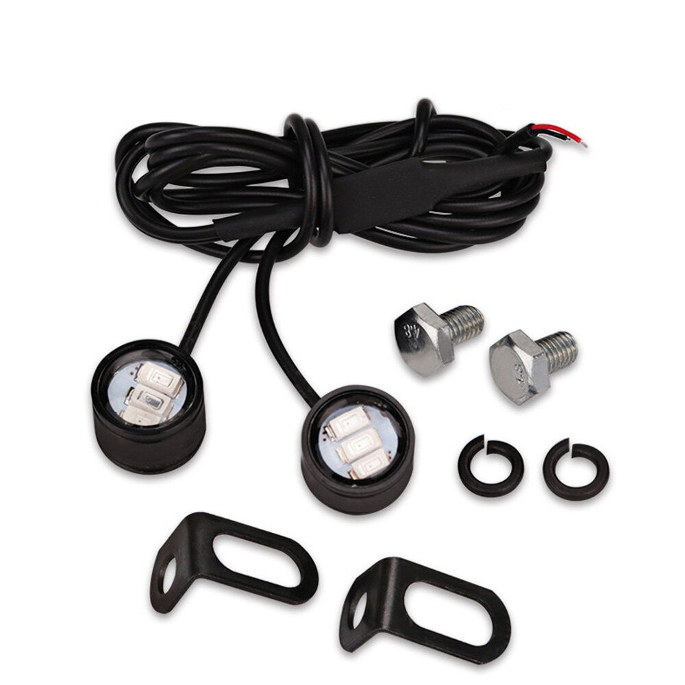 Fangfang Pcs Pair Motorcycle V Led Motorcycle Strobe Eagle Eye