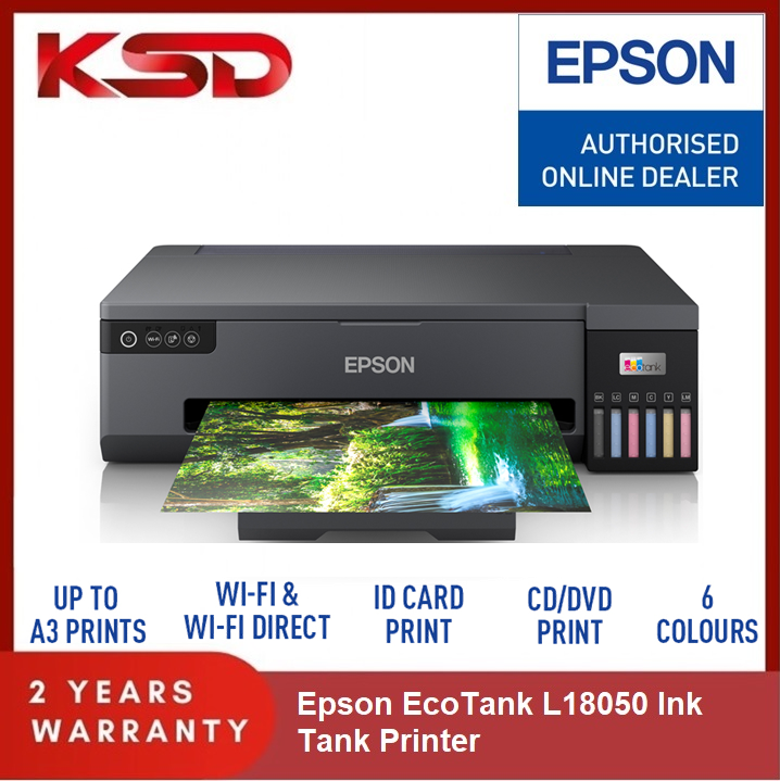 Epson Ecotank L Ink Tank Printer With Colour Inks Borderless