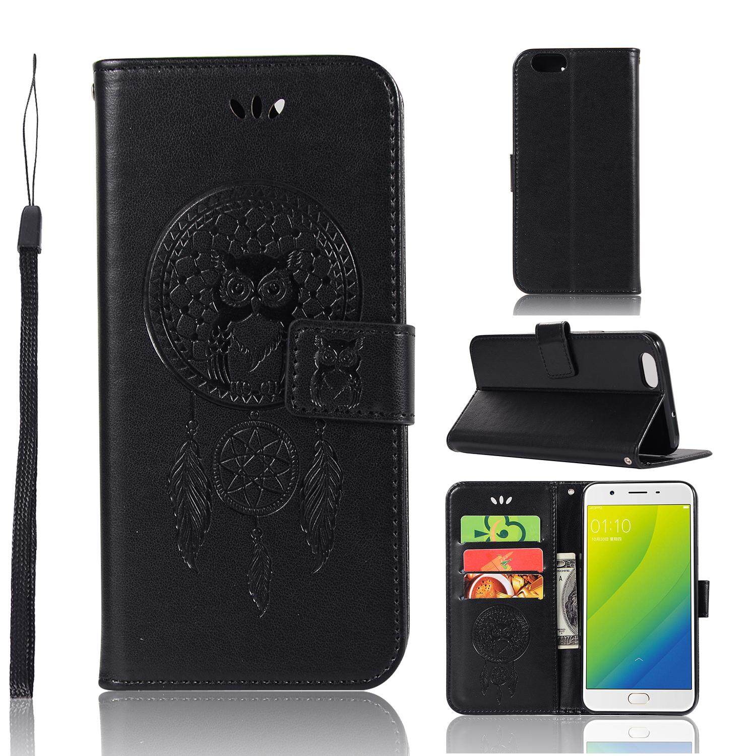 ซองหนังลายนกฮูกเคสโทรศัพท์เคสสำหรับ