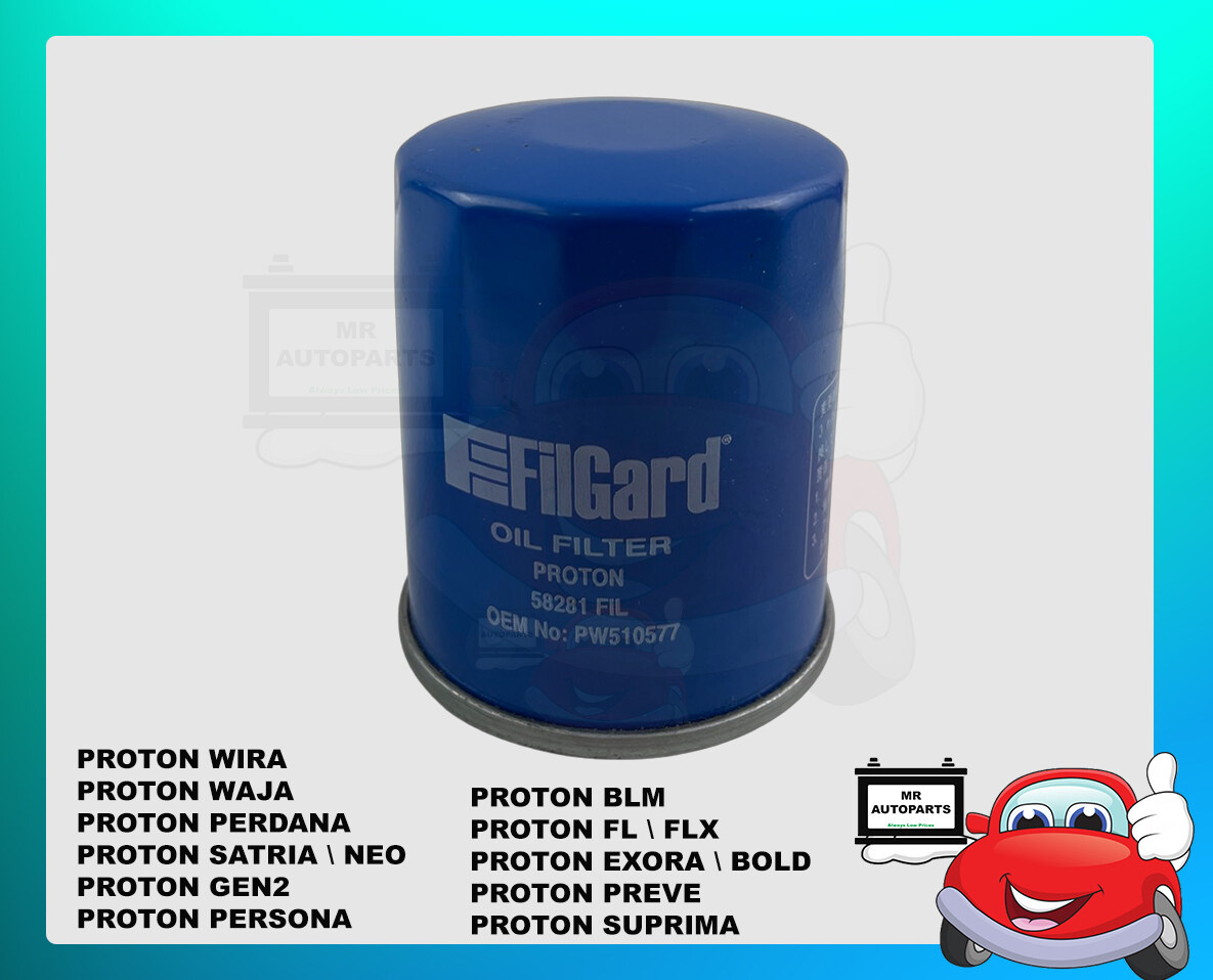 Proton Wira Gen Waja Perdana Satria Persona Blm Etc Oil Filter