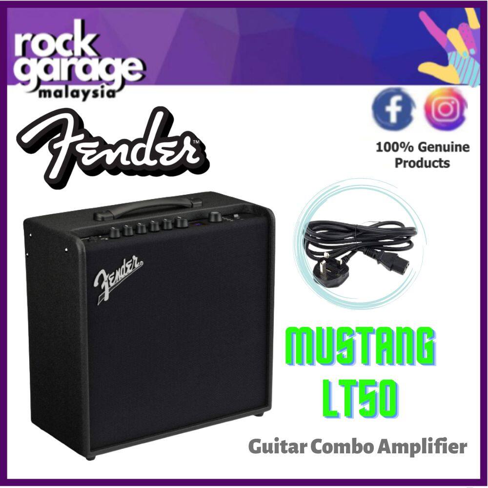 Fender Mustang LT50 Guitar Combo Amplifier LT 50 LT 50 Lazada