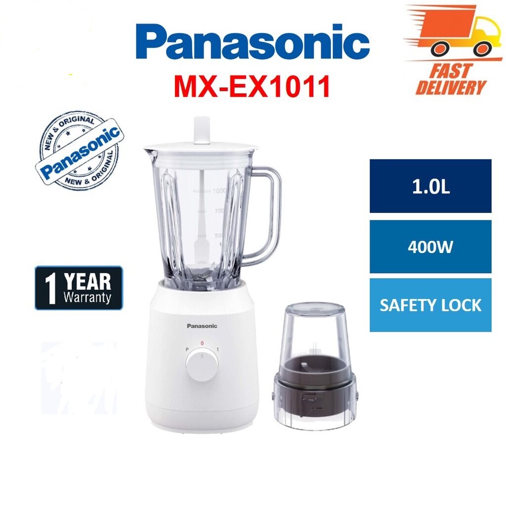 Panasonic Mx Ex L Lightweight Plastic Jug Blender With Plastic