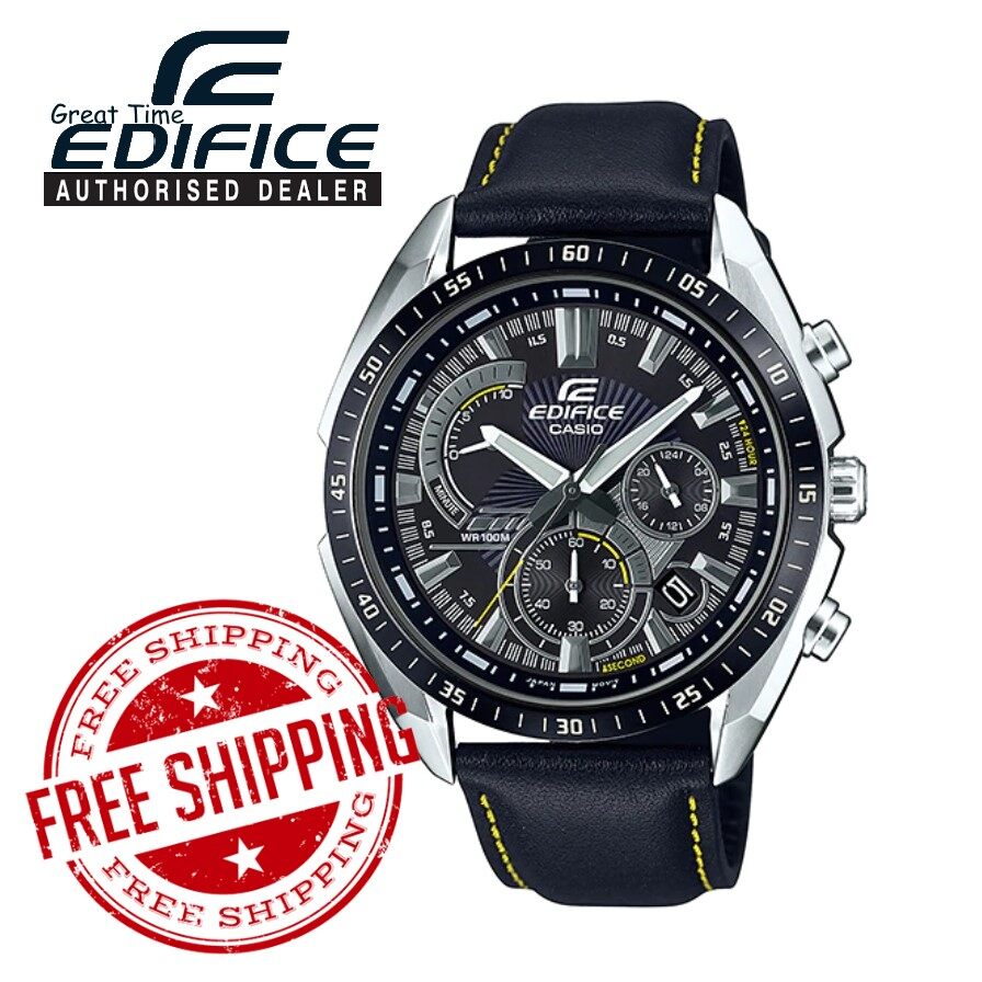 Ready Stock Official Marco Warranty Casio Edifice Efr Bl A