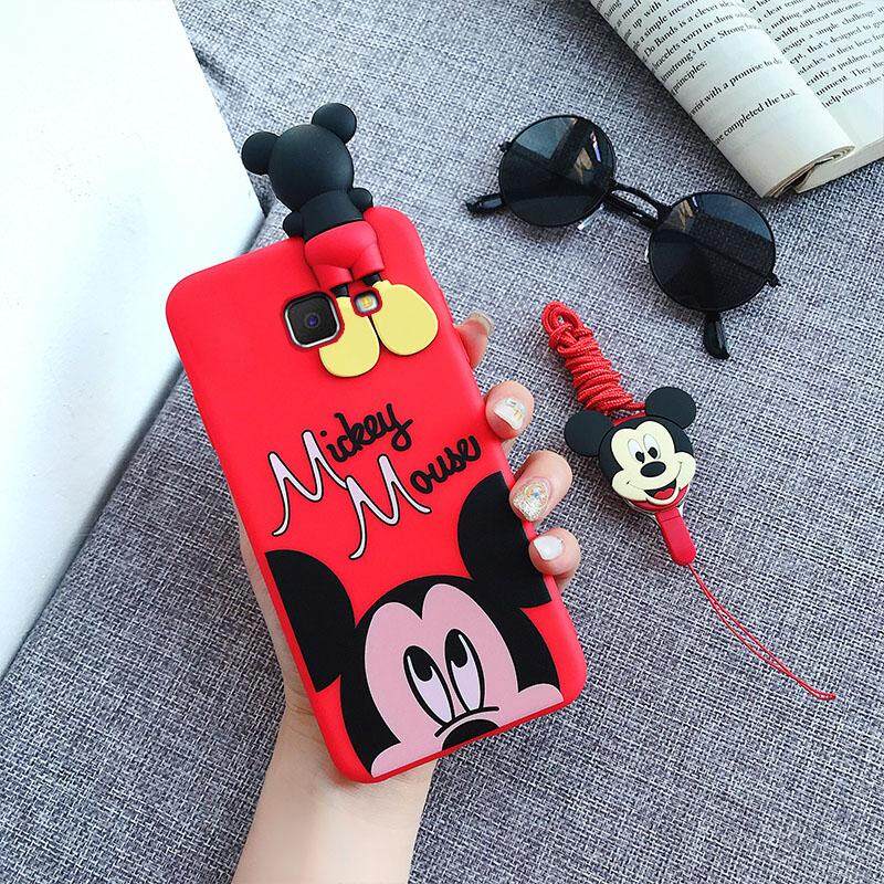 แฟชั่นน่ารักการ์ตูนมินนี่มิกกี้เมาส์เคสโทรศัพท์สำหรับ