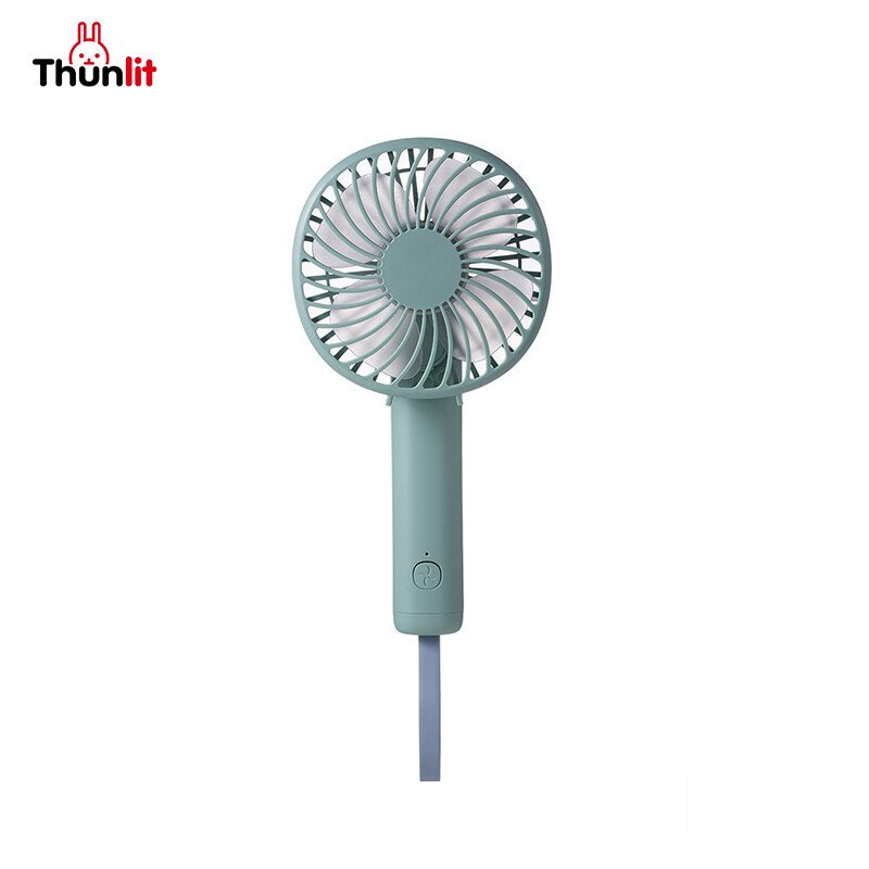 Free Giftthunlit Rechargeable Folding Fan Portable Cute Mini Fan Usb