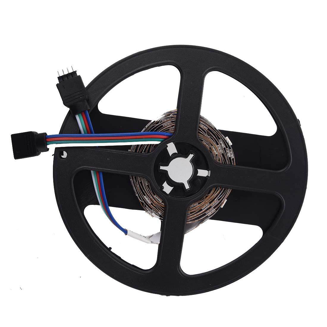 2 M 5050 SMD 60 LED RGB Mobil Club Truk Strip Ringan + 24 Kunci Jarak