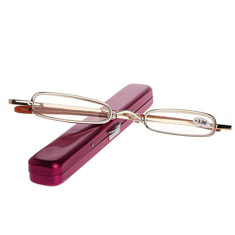 +3.0 1PC Mini Portable Metal Full Frame Reading Glasses Eyeglasses - intl +3.0 1PC Mini Portable Metal Full Frame Reading Glasses Eyeglasses - intl