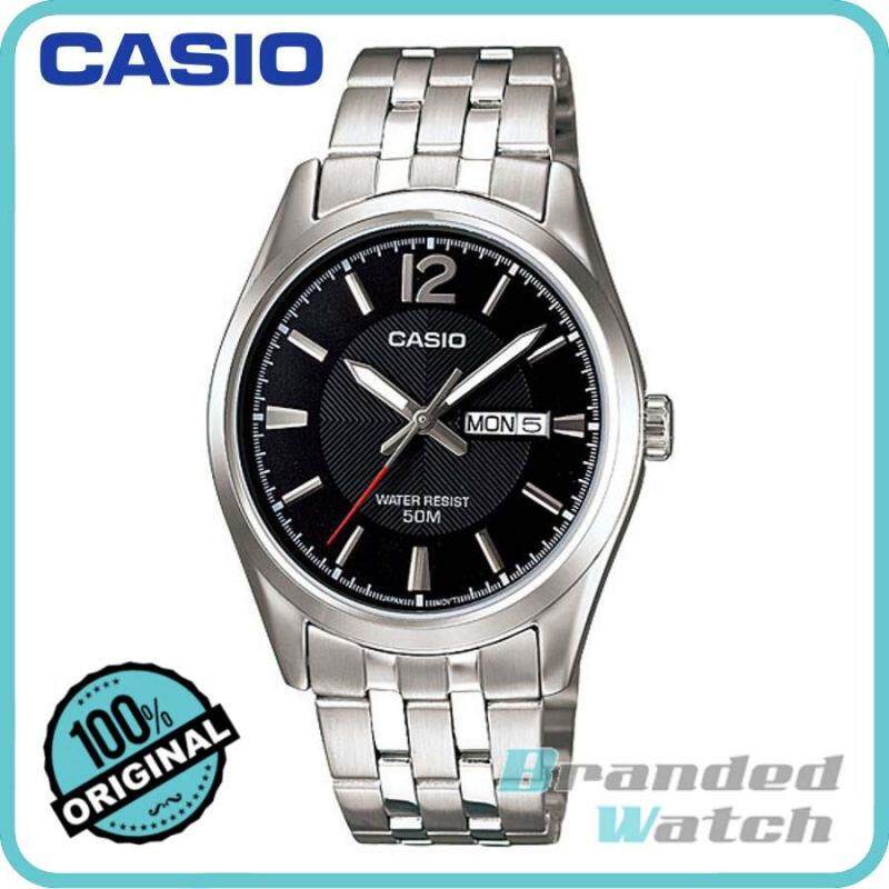 Casio LTP-1335D-1AVDF Womens Analog Day Date Display Steel Watch LTP-1335D-1AV Malaysia