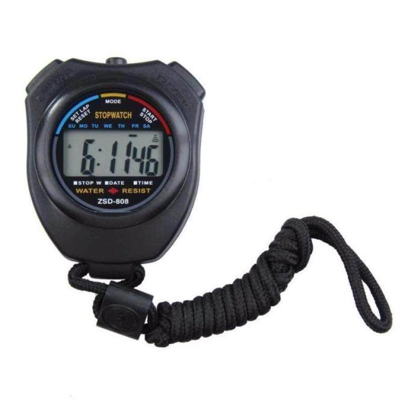 Digital Professional Handheld LCD Chronograph Sports Stopwatch Stop Watch Malaysia