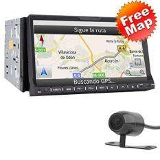 EinCar High Def 7 Inch In Dash 2 Din Car Stereo DVD Player GPS Navigation 3D Bluetooth Double 2 Din 7" HD GPS Navi Radio TV BT RDS Ipod Car Stereo DVD CD Player+CAMERA