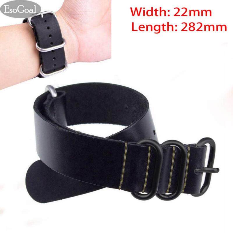 EsoGoal Genuine Leather Watch Bands Watchband Straps (Width 22mm Length 282mm) Malaysia