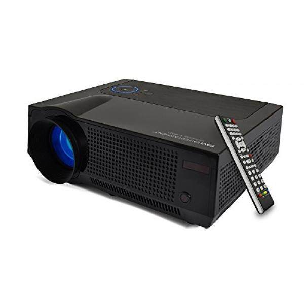 Favi 4 T Ultra LED Cerah LCD (HD 720 P) Proyektor Bioskop Rumah-US Versi (Termasuk Garansi) -Hitam (RIOHDLED4T-US4)-Intl