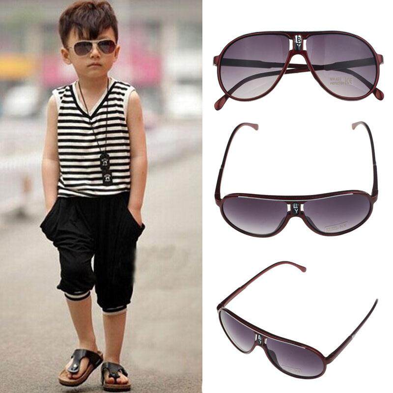 GoldenFashionie Child Children Boy Girl Kid Plastic Frame Sunglasses Goggles RD GoldenFashionie Child Children Boy Girl Kid Plastic Frame Sunglasses Goggles RD