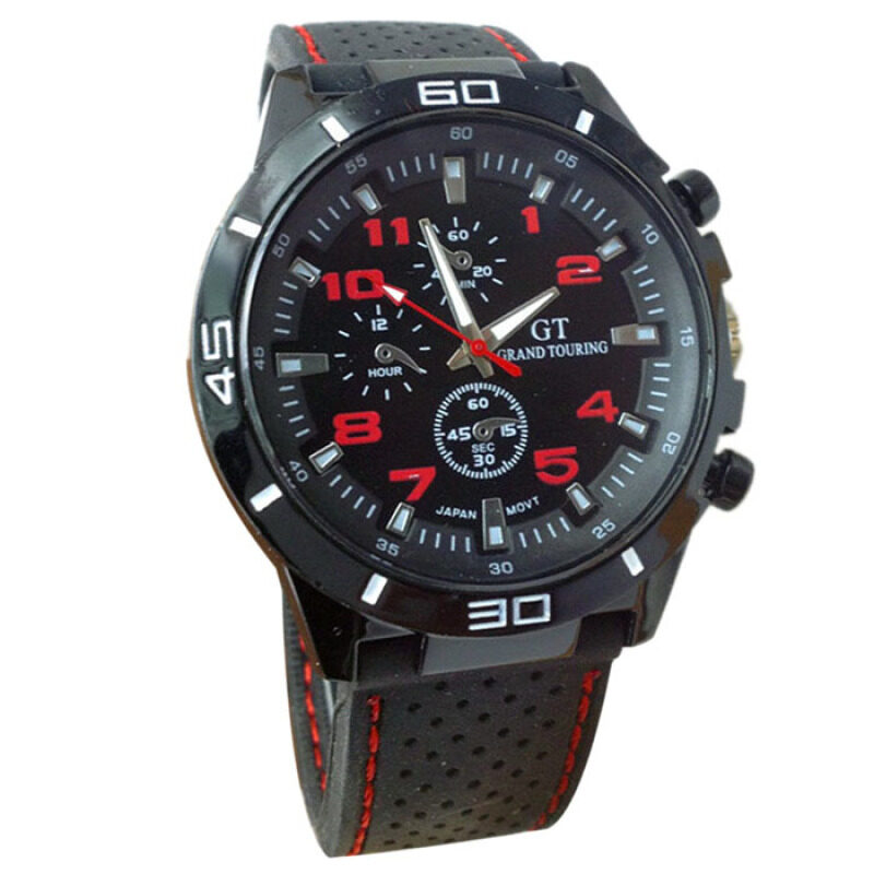 GT Grand Racing Men Fashion Cool Sports Watch(Red) Malaysia
