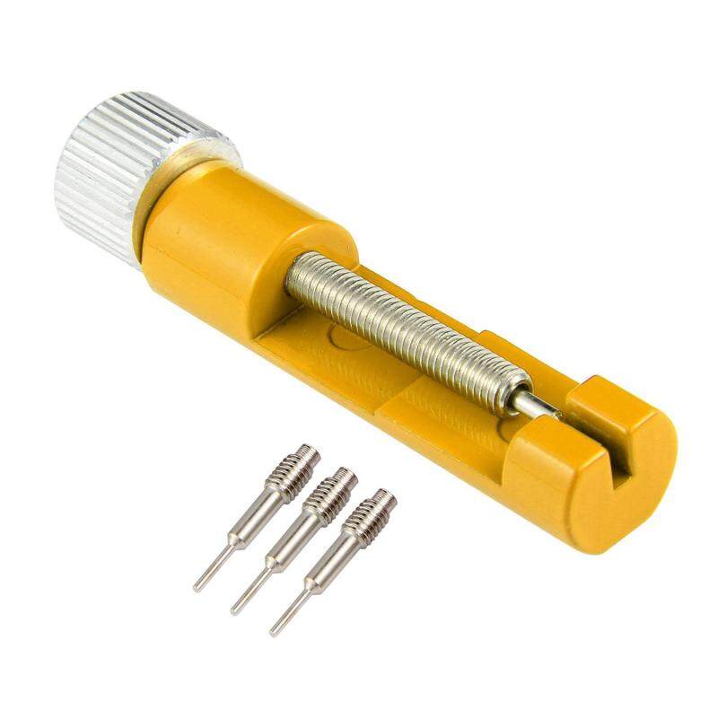 leegoal Watch Band Strap Link Pin Remover Repair Tool Kit For Watchmakers With 3 Extra Pins,Yellow Malaysia