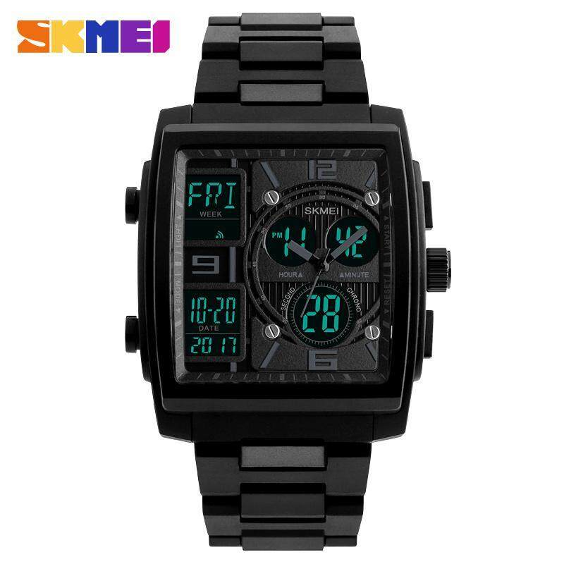 New Design Outdoor Sports Mens Quartz Watches Top Brand Skmei Waterproof Electronic LED Digital Wrist Watch For Men Male Clock 1274 Malaysia
