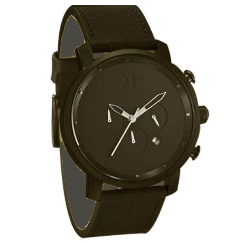 New Mens Popular and Delicated 3Eyes Fashion Wrist Watch (Black) Malaysia