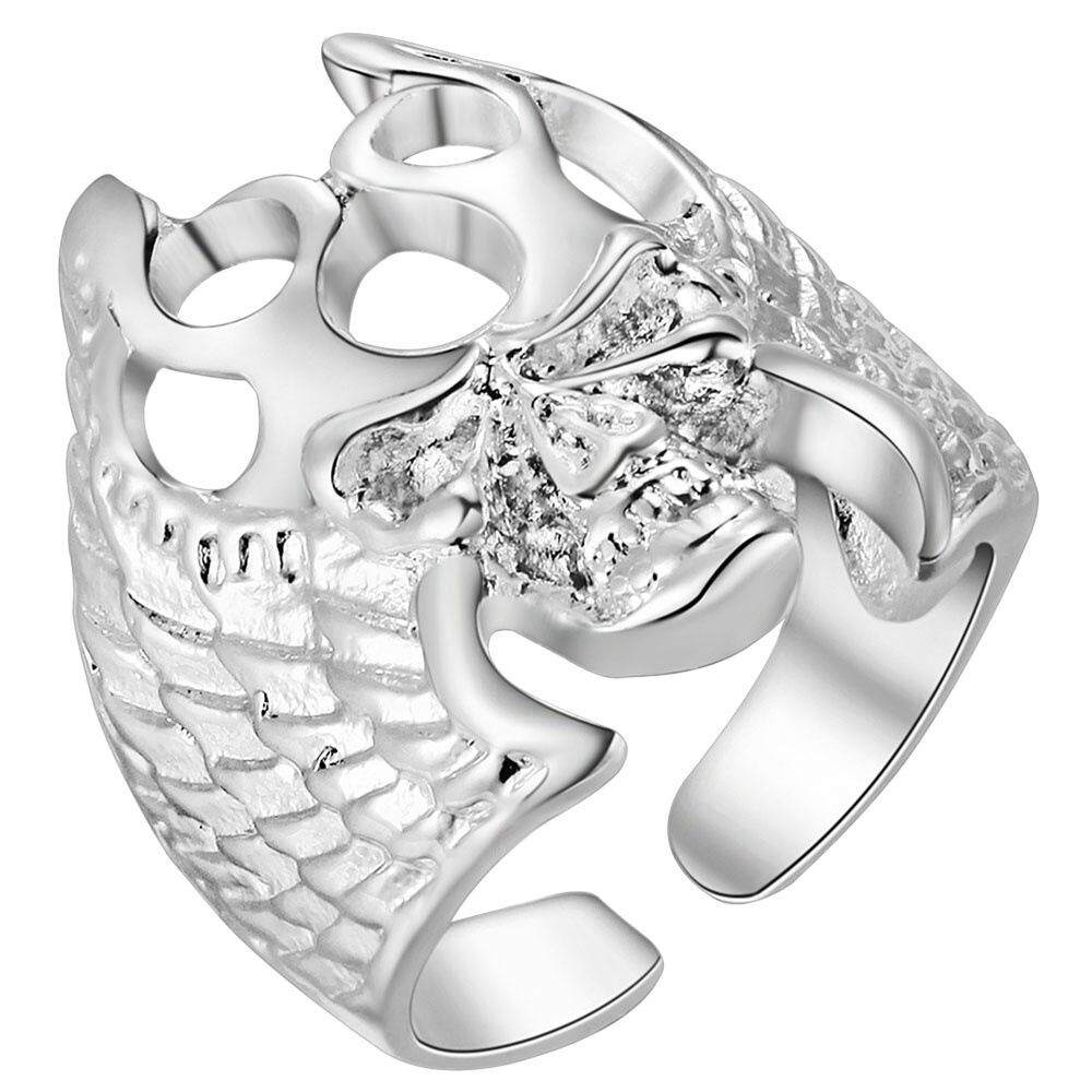 【GoodPrice-Fashion】OEM Skull Bone Jewelry Jewelry Factory Boys Ring Opening International Alive.
