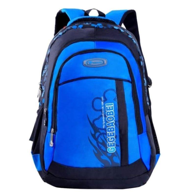 TEEMIMickey Print Primary Secondary Nylon Waterproof School Bag Kids Children Boy Girl Backpack - intl