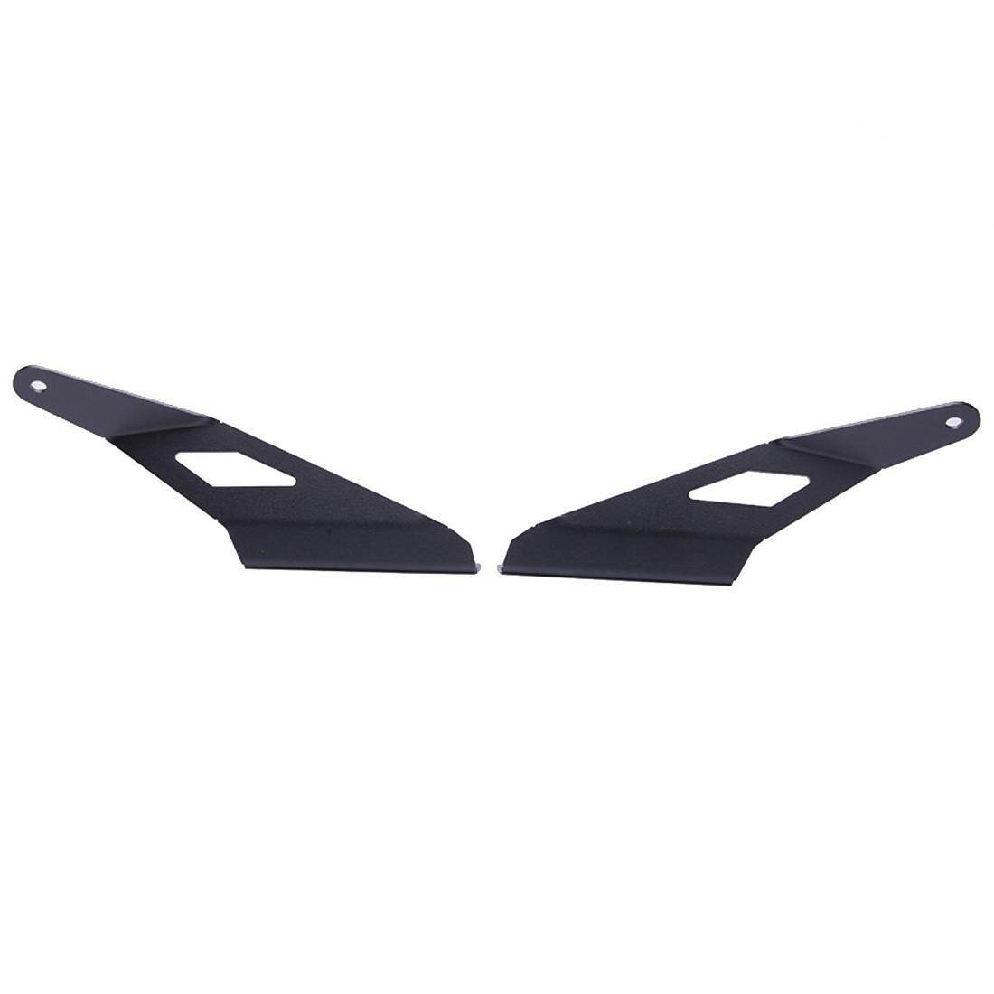 Kaca Depan Atas Braket Dudukan 54 Inci Lampu LED Melengkung Bar Bracket untuk 2014-2015 Chevrolet Silverado 1500 Pickup GMC SIERRA 1500 Pickup-Intl