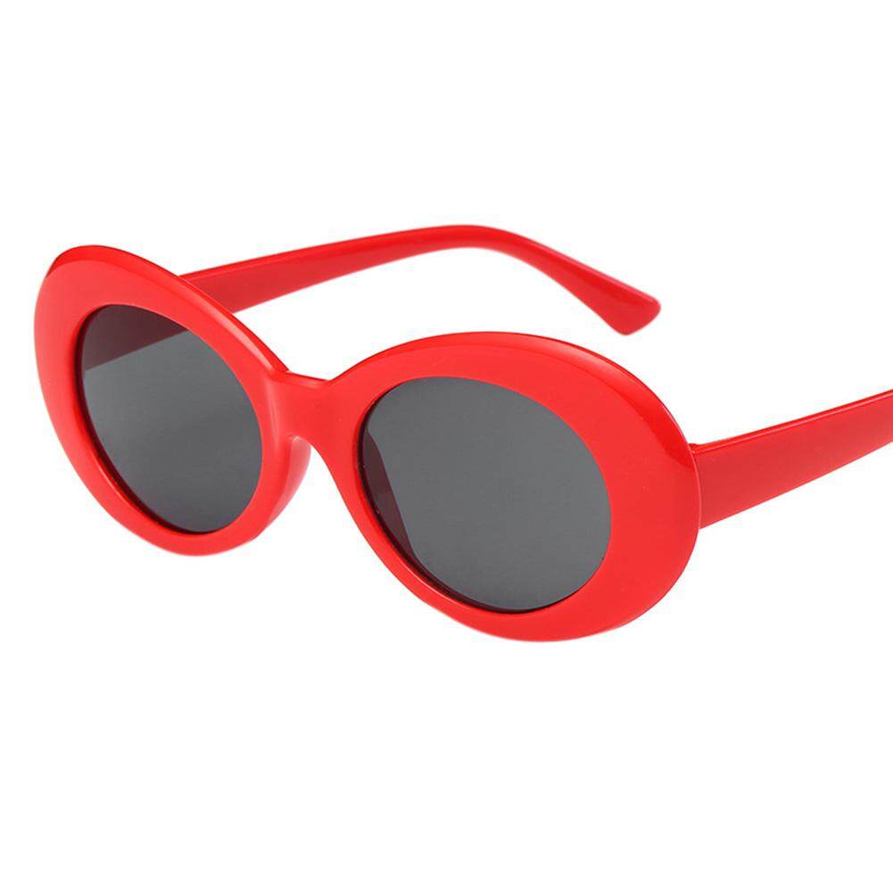 Redcolourful วินเทจรอบแว่นกันแดดผู้ชายผู้หญิง UV400 Shades Mirrored เลนส์แว่นตาสี: แดง + เทา - สนามบินนานาชาติ Redcolourful วินเทจรอบแว่นกันแดดผู้ชายผู้หญิง UV400 Shades Mirrored เลนส์แว่นตาสี: แดง + เทา - สนามบินนานาชาติ