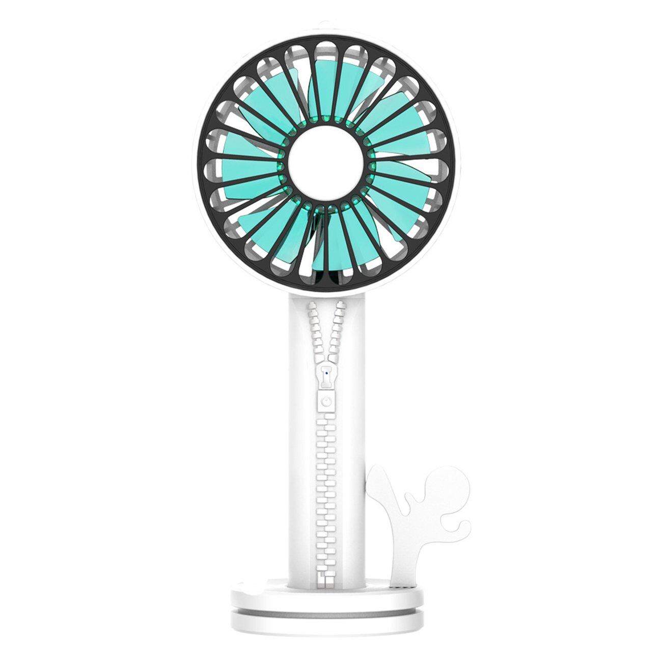 ยอดนิยม HandFan แบบพกพา USB ชาร์จมือถือมินิพัดลม Cooler ความเร็ว 3 เครื่องทำความเย็น