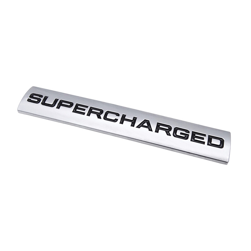 Universal 3D Car Sticker Emblem Auto Badge Decal Supercharged For Land