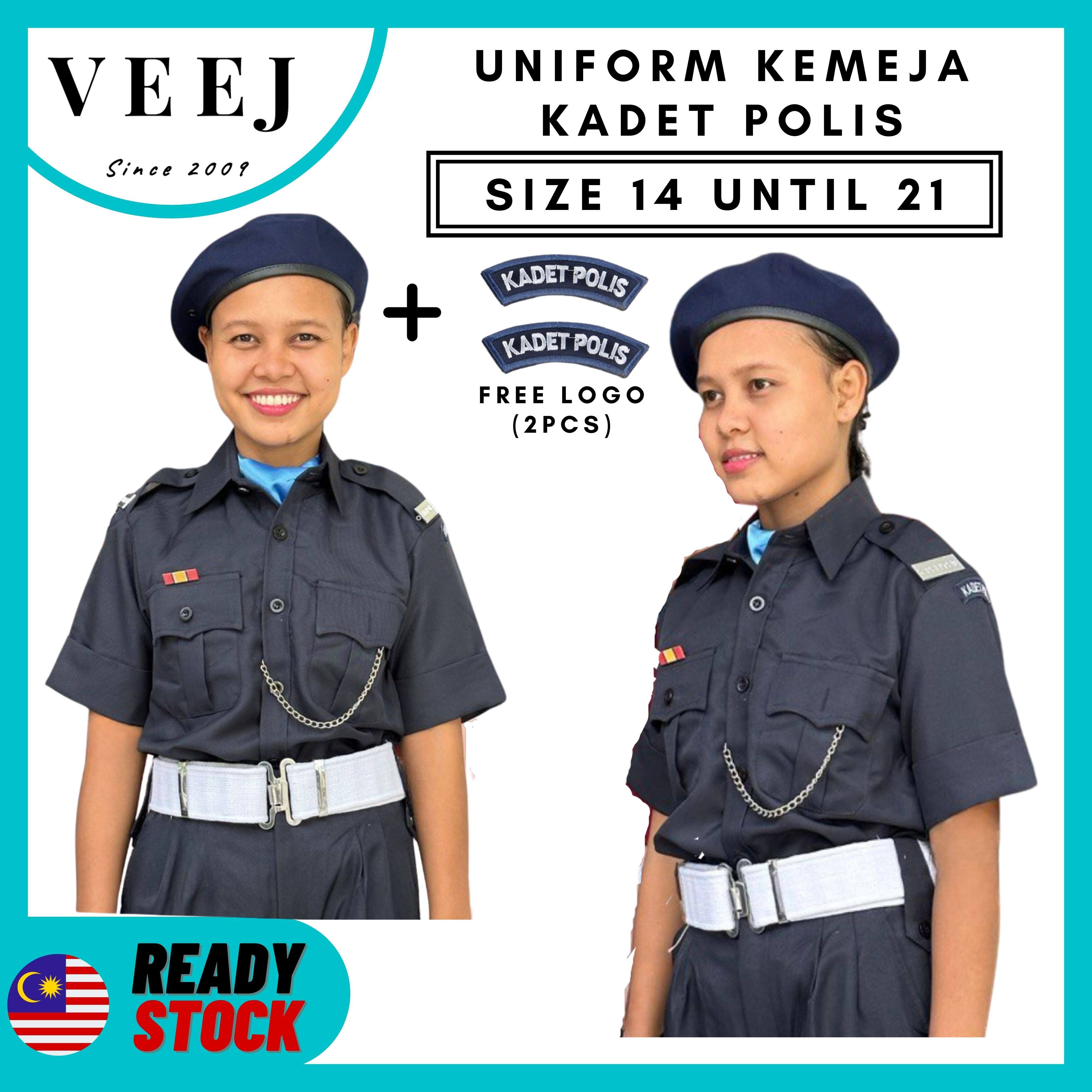 Baju Uniform Kadet Polis Sekolah Persatuan Kokurikulum Sekolah