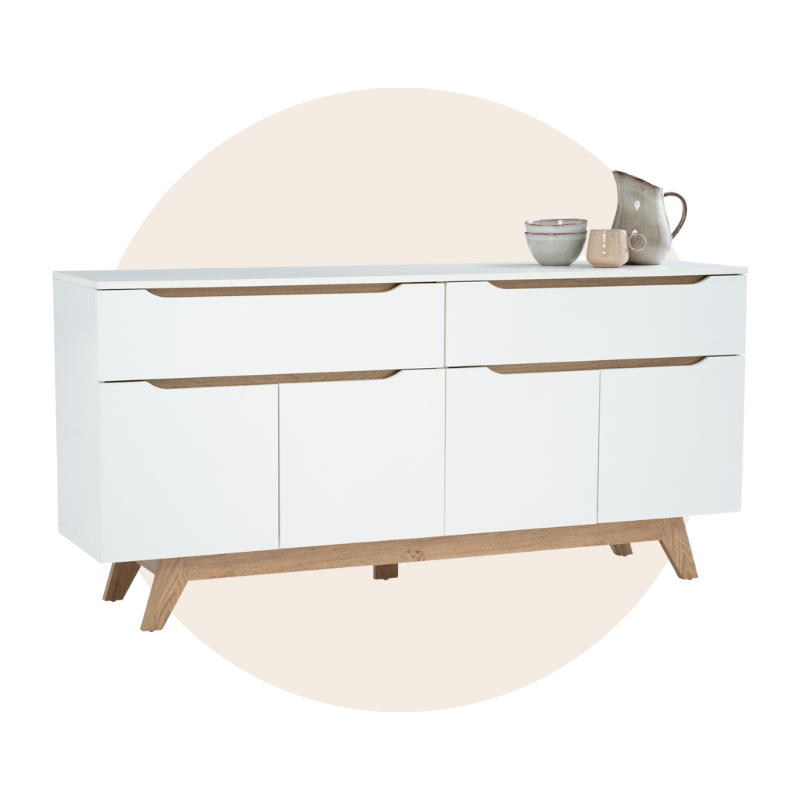 Alora Furniture MANDO 1 6M Sideboard With Drawer Display Cabinet