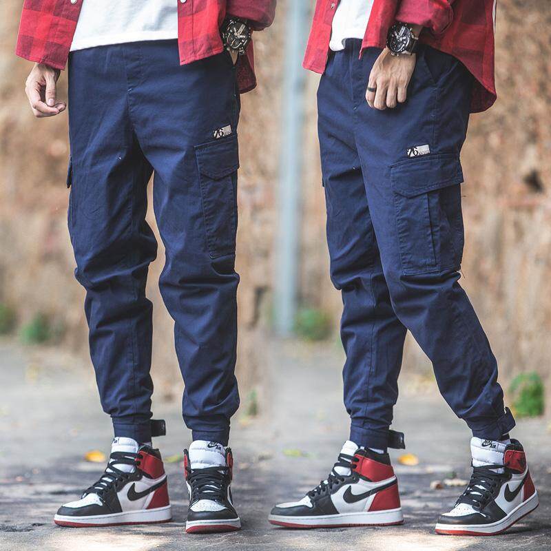 มาใหม่ล่าสุดแฟชั่นผู้ชาย Cargo กางเกงเกาหลี TREND Men ขนาดพิเศษกางเกงลำลองฝ้ายกางเกงกีฬาหลวม S-5XL มาใหม่ล่าสุดแฟชั่นผู้ชาย Cargo กางเกงเกาหลี TREND Men ขนาดพิเศษกางเกงลำลองฝ้ายกางเกงกีฬาหลวม S-5XL