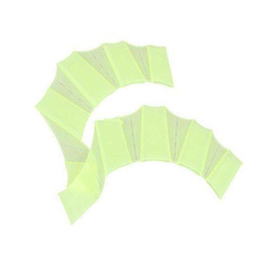 OSMAN 1 คู่ Unisex FROG ประเภทซิลิโคน Girdles ว่ายน้ำมือครีบครีบปาล์ม OSMAN 1 คู่ Unisex FROG ประเภทซิลิโคน Girdles ว่ายน้ำมือครีบครีบปาล์ม