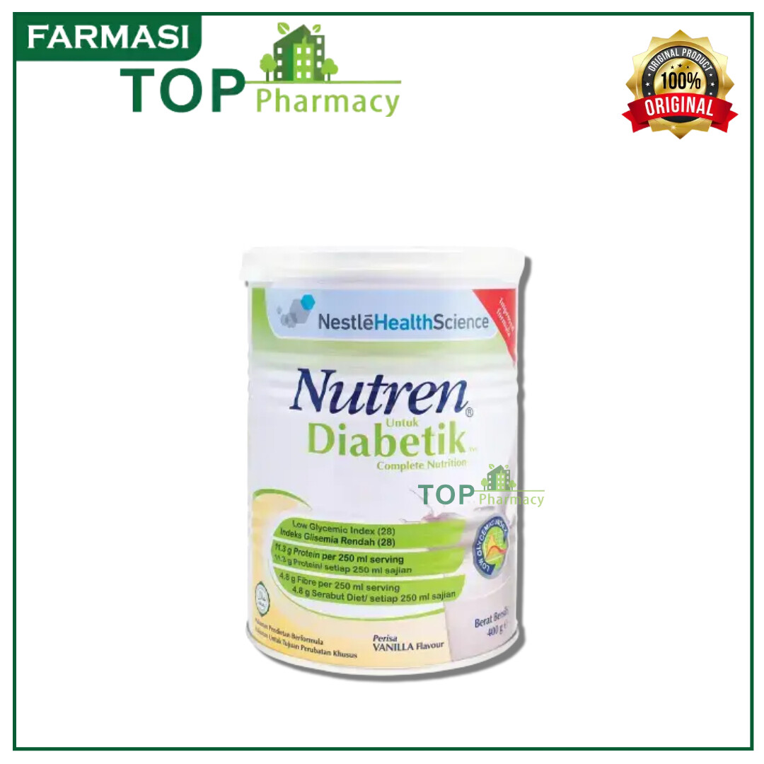 Nutren Diabetik Complete Nutrition 400g Lazada