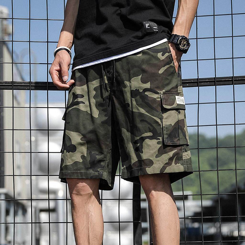World DEAL ผู้ชายฤดูร้อนกลางแจ้ง Casual ลวงตา Overalls ขนาดพิเศษกางเกงกีฬาขาสั้นกางเกง World DEAL ผู้ชายฤดูร้อนกลางแจ้ง Casual ลวงตา Overalls ขนาดพิเศษกางเกงกีฬาขาสั้นกางเกง