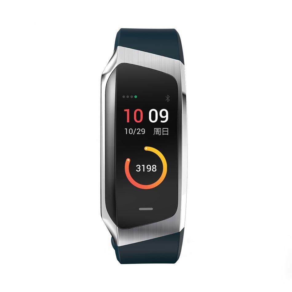 CFB E18 สายรัดนาฬิกาข้อมืออัจฉริยะ Heart Rate เครื่องวัดความดันโลหิตเครื่องติดตามการออกกำลังกาย