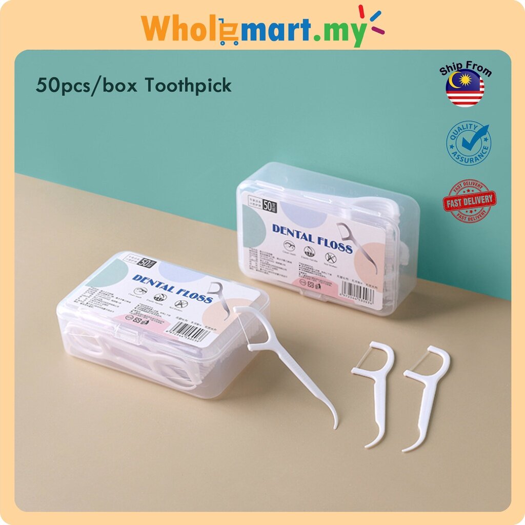 Pcs Care Floss Dental Floss Cleaning Toothpick Pcs Benang Gigi