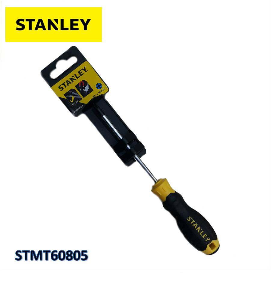 STANLEY PH1 X 100MM SCREW DRIVER CUSHION GRIP SCREW DRIVER STANLEY