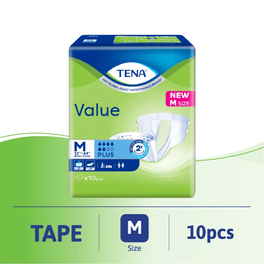 Tena Value Adult Diapers M L Xl Lazada