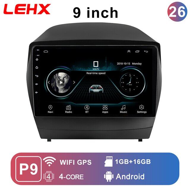 Lehx Pro Din Android Car Radio Multimedia Player For Hyundai Ix