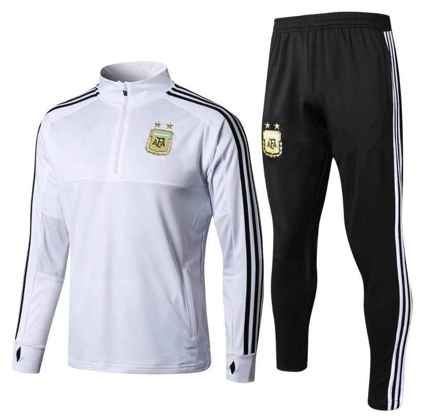 Top Quality Argentina National Team Long Sleeve Jersey T-shirt and Pants Suit