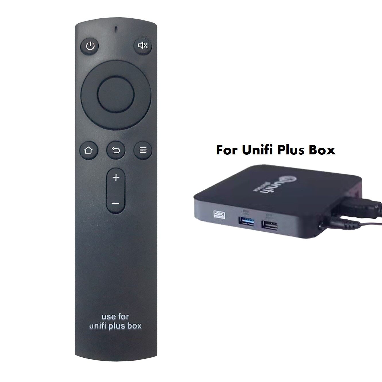 Unifi Plus Box Compatible Remote Control Black Hp A Myunifi Playtv Tm