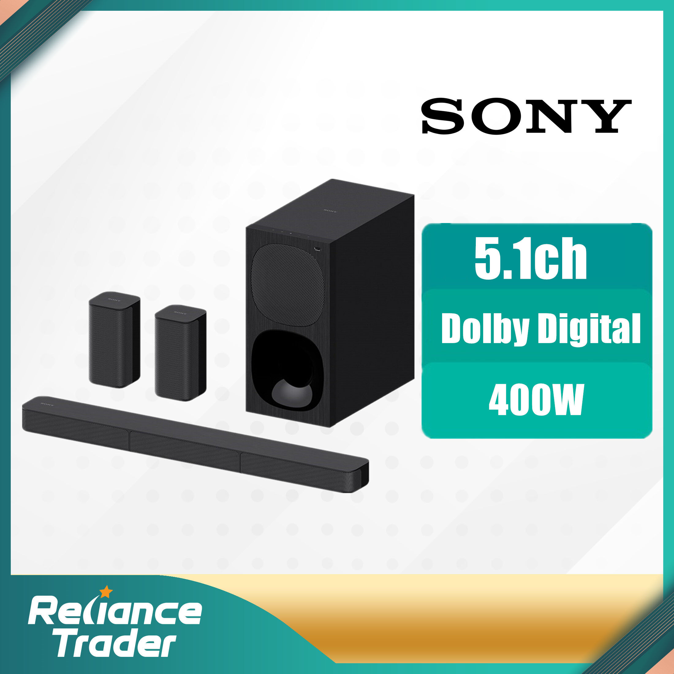 SONY 5 1ch Home Cinema Soundbar System HT S20R Lazada