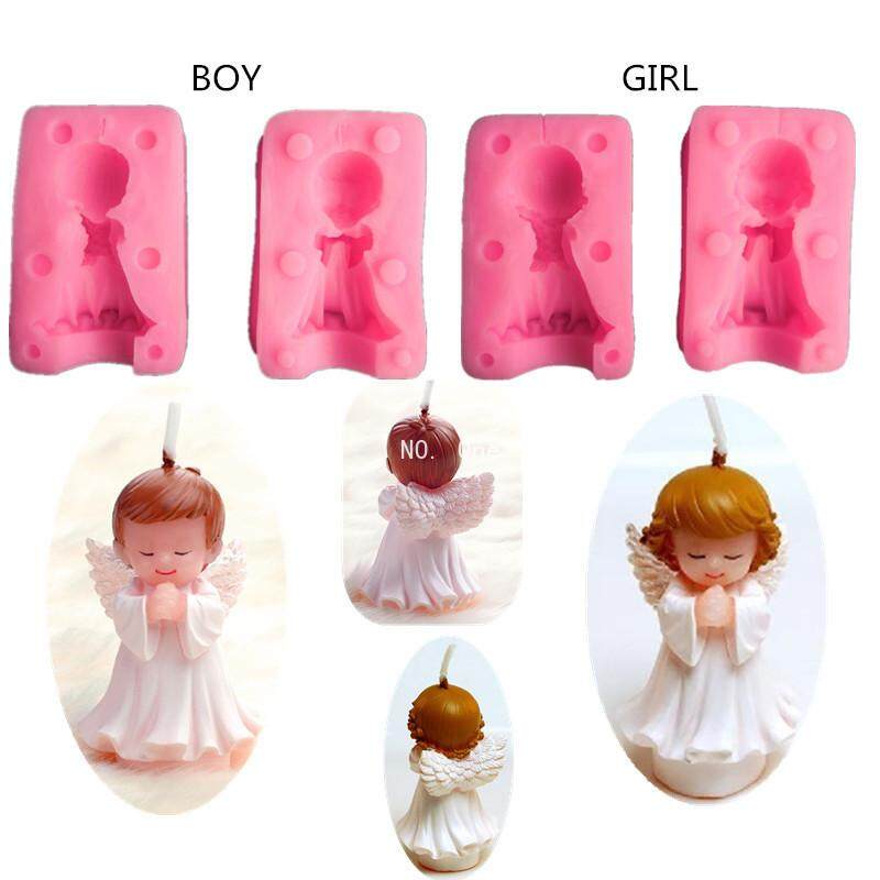 Tidak Ada. Salah Satu 2 Pcs/set Tiga Dimensi Kecil Angel Boy Girl Semprotan Penetes RDA Cetakan