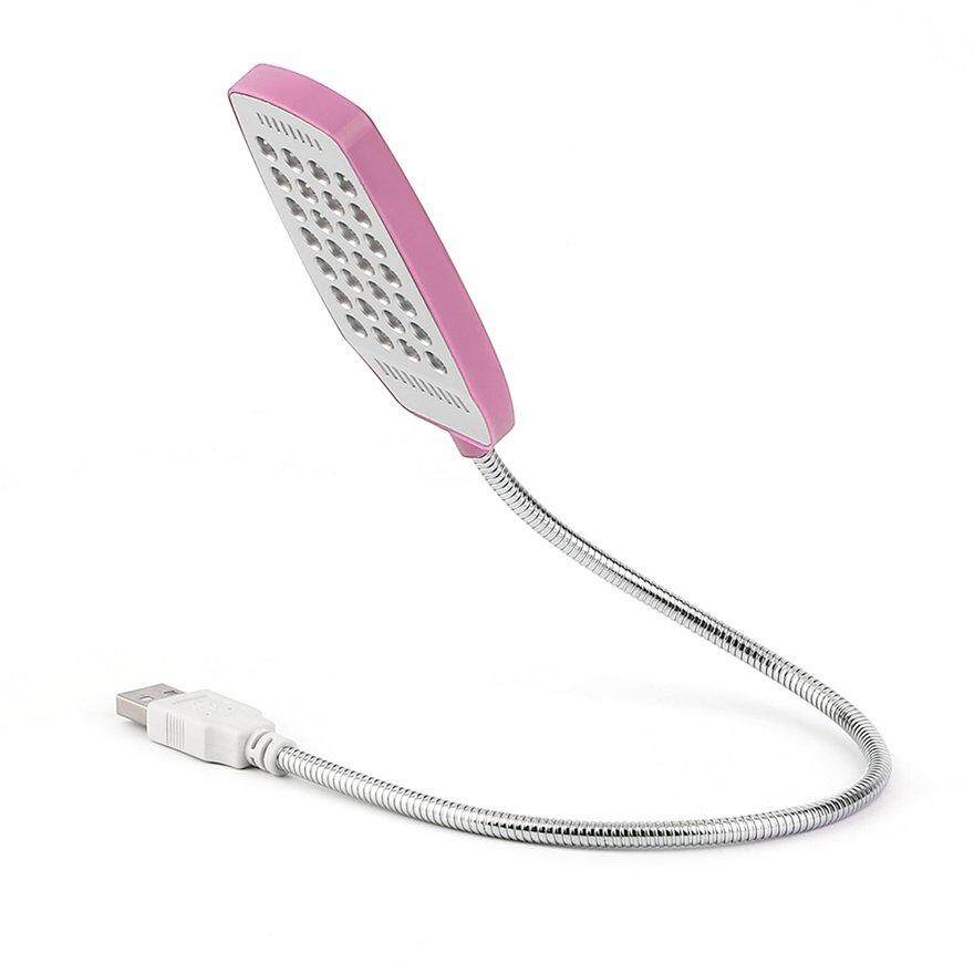 ลดราคามาก Super Bright ไฟแล็ปท็อป 28 LED USB Light โคมไฟคอมพิวเตอร์โต๊ะไฟอ่านหนังสือ