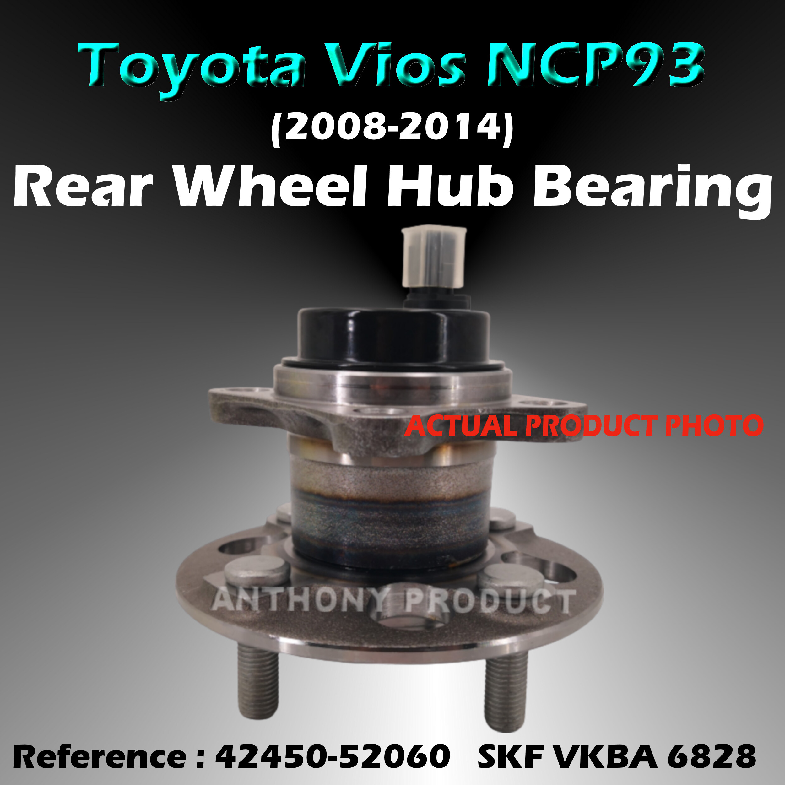 Toyota Vios Ncp Rear Wheel Hub Bearing Lazada