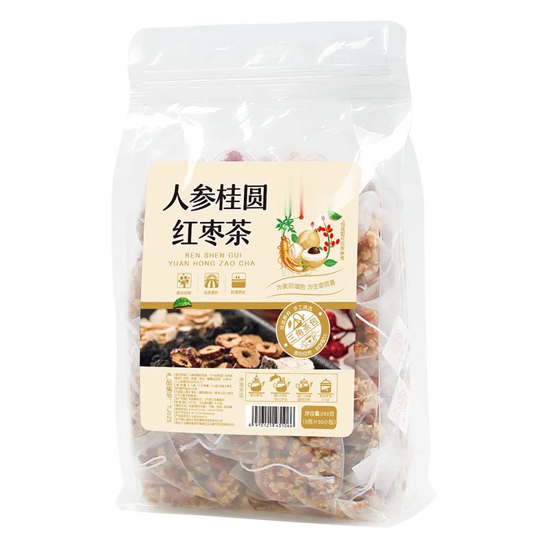 Ginseng Longan Red Date Tea G Bag Triangle Pack Longan Wolfberry Red